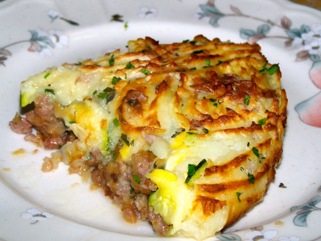 A slice of Swineherd's Pie