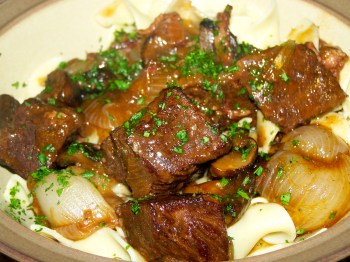 Julia Child's Boeuf Bourguignon -- Amazing thing