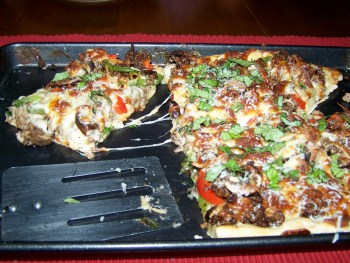 Thoroughly Overmeated Pizza Pie