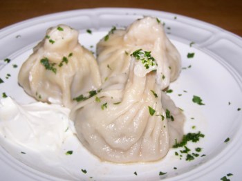Georgian Khinkali -- Beef or Lamb stuffed pasta