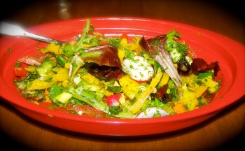 Salad from my garden