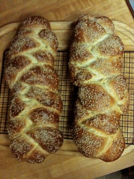 Hello Hallah. My not so perfect attempt at sourdough Hallah