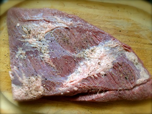Perfectly flat triangular brisket is waking my inner Jew up Perfectly flat triangular brisket is waking my inner Jew up