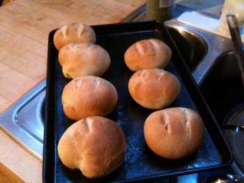 St Patrick's Day treat -- irish bread rolls