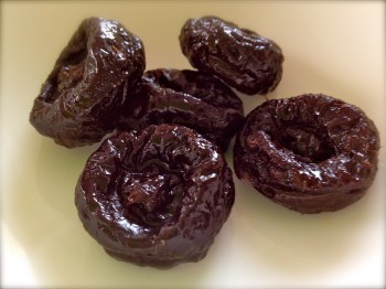 Unsweetened unflavored prunes