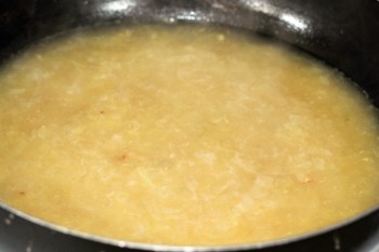 Onions completely cooked through