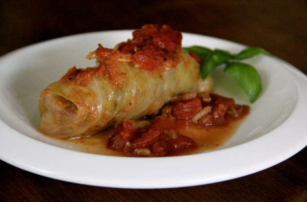 Stuffed Cabbage Roll ready to enjoy Stuffed Cabbage Roll ready to enjoy