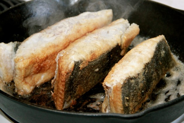 Additional browning after cooking through