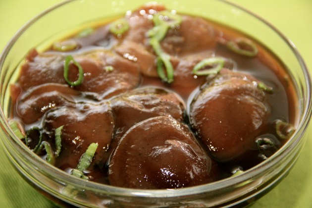 Shiitake in Asian Style Marinade