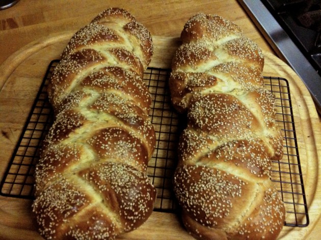 Some wild fermented Challah breads I baked last year Some wild fermented Challah breads I baked last year