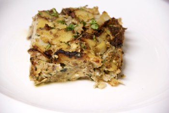 Cod Croquettes-turned-Cod Bake