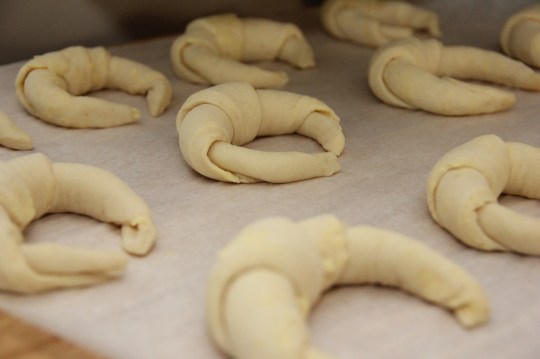 Proofing the Sourdough Croissants