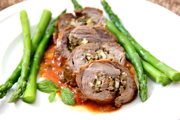 Stuffed Lamb Rolls From Abruzzo