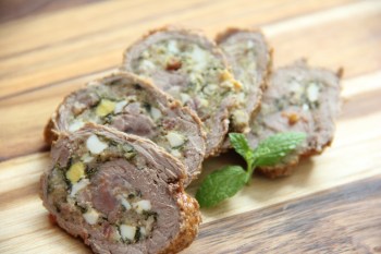 Stuffed Lamb Rolls From Abruzzo
