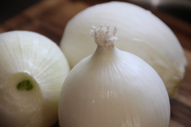White onions - beautiful inside and out