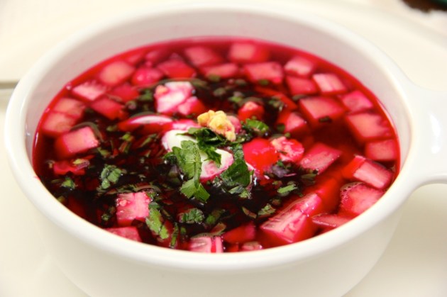 Summer Cold Beet Soup