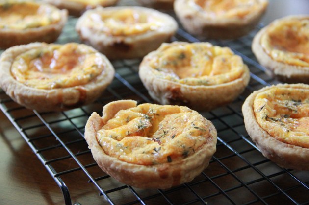 Cheddar Cheese Pies