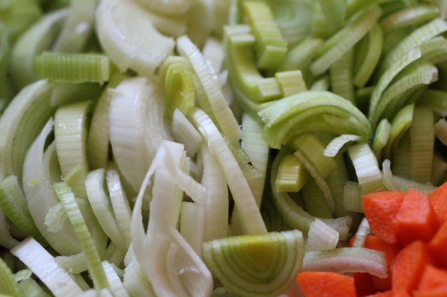 Dry Mushrooms & Leek Soup With Farro