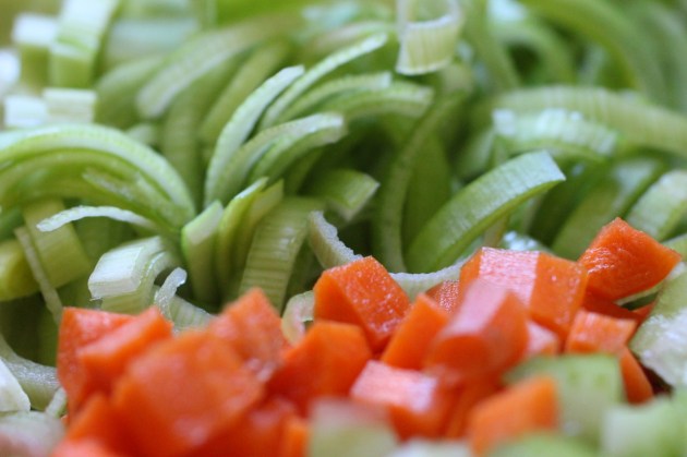 Dry Mushrooms & Leek Soup With Farro