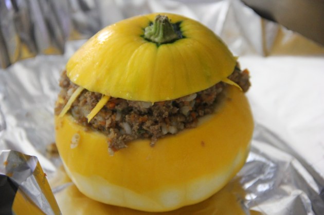 Lamb Stuffed Pattypans - ready to bake