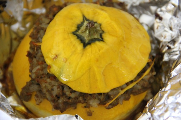 Lamb Stuffed Pattypans - ready to eat