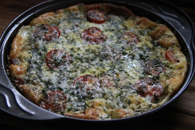 Ham & Asparagus Frittata