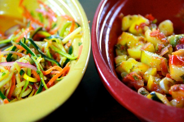 Summer Squash Two Ways