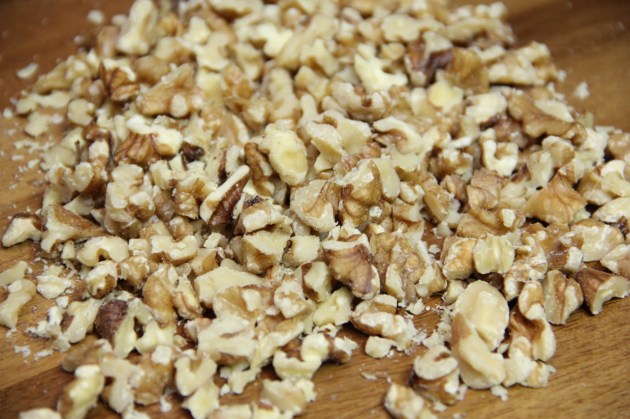 Cheese Swirls: chopped walnuts